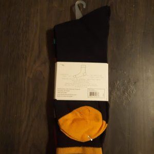 RED SAILOR SOCK/BLACK AND YELLO (BUMBLE BEE COLOR)